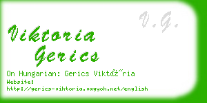 viktoria gerics business card